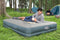 Bestway Luchtbed - 2 Personen - PVC/Polyester - Ingebouwde Oplaadbare Pomp - Fortech Materiaal - I-Beam Constructie - Ingebouwd Kussen
