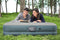 Bestway Luchtbed - 2 Personen - PVC/Polyester - Ingebouwde Oplaadbare Pomp - Fortech Materiaal - I-Beam Constructie - Ingebouwd Kussen