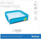 Bestway - Mini Frame - 122x122 - Blauw