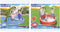 Bestway opblaasbaar kinder zwembad 122 cm doorsnede - 3 rings in de kleur rood of blauw