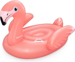 Bestway Opblaasbare Flamingo met Handvatten 138x107 cm +3 Jaar Strand en Zwembad 41525