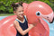 Bestway Opblaasbare Flamingo met Handvatten 138x107 cm +3 Jaar Strand en Zwembad 41525