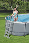 Bestway Power Steel - Opzetzwembad inclusief filterpomp en accessoires - 549 x 274 x 122 cm - Rechthoekig