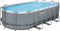 Bestway Power Steel - Opzetzwembad inclusief filterpomp en accessoires - 549 x 274 x 122 cm - Rechthoekig