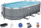 Bestway Power Steel - Opzetzwembad inclusief filterpomp en accessoires - 549 x 274 x 122 cm - Rechthoekig