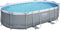 Bestway - Power Steel - Opzetzwembad inclusief filterpomp en accessoires - 488x305x107 cm - Ovaal