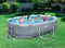 Bestway - Power Steel - Opzetzwembad inclusief filterpomp en accessoires - 488x305x107 cm - Ovaal