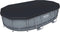 Bestway - Power Steel - Opzetzwembad inclusief filterpomp en accessoires - 488x305x107 cm - Ovaal