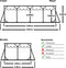 Bestway Power Steel - Opzetzwembad inclusief filterpomp en zwembadtrap - 404 x 201 x 100 cm - Rechthoekig