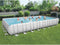 Bestway - Power Steel - Opzetzwembad inclusief zandfilterpomp en accessoires - 956x488x132 cm - Rechthoekig