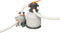 Bestway - Power Steel - Opzetzwembad inclusief zandfilterpomp en accessoires - 956x488x132 cm - Rechthoekig