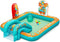 Bestway Retro Groove Opblaasbaar Speelcentrum en Zwembad voor Kinderen 1,93 m x 1,52 m x 74 cm