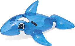 Bestway - Ride-on Walvis - Stevige handgrepen - Walvisprint, vin en flipper - inclusief reparatie patch