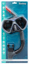 Bestway snorkelset - met duikbril - 42x18x6cm - zwart