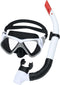 Bestway snorkelset - met duikbril - 42x18x6cm - zwart