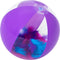 Bestway Strandbal Met Veren | opblaasbaar | 28 Cm | Paars / transparant