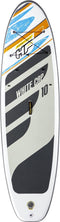Bestway Sup Board Hydro Force White Cap Convertible Set - Met Accessoires inclusief zitje en voetsteun - 305 cm x 84 cm x 12 cm
