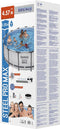 Bestway zwembad set Steel Pro Max 457 lichtgrijs