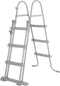 Bestway - Zwembadladder - Staal - Grijs - 107cm hoog
