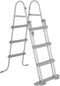 Bestway - Zwembadladder - Staal - Grijs - 107cm hoog
