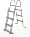 Bestway - Zwembadladder - Staal - Grijs - 107cm hoog
