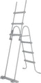 Bestway - Zwembadladder - Staal - Grijs - 107cm hoog
