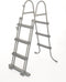 Bestway - Zwembadladder - Staal - Grijs - 107cm hoog