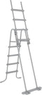 Bestway - Zwembadladder - Staal - Grijs - 122cm hoog