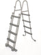 Bestway - Zwembadladder - Staal - Grijs - 122cm hoog