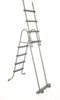 Bestway - Zwembadladder - Staal - Grijs - 122cm hoog
