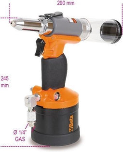 Beta 1946C 4,8 Pneumatisch blindklinktang - 6,2 bar - 1/4'' - 2.6 l/cycle