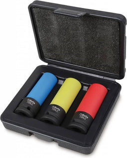 Beta 720LC/C3 3-delige Slagdoppenset - 17/19/21mm - 1/2''