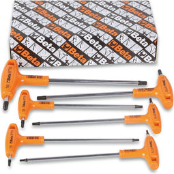 Beta - Haakse stiftsleutelset Torx 97 TTX - 6 dlg.