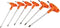 Beta - Haakse stiftsleutelset Torx 97 TTX - 6 dlg.