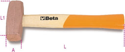 Beta Koperen hamers houten steel 1385 400
