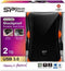 Silicon Power Armor A30 - Externe harde schijf - 2 TB - Stootvast zwart