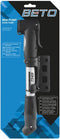 Beto Fietspomp Mini Dubbel Kopstuk Aluminium 8,5 Bar