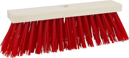 Betra bezemkop - buitenbezem - rood - FSC hout/kunstvezel - 30 cm