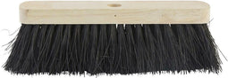 Betra Bezemkop - buitenbezem - zwart - FSC hout/natuurvezel - 40 cm