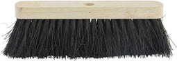 Betra Bezemkop - buitenbezem - zwart - FSC hout/natuurvezel - 60 cm