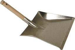 Betra stofblik - verzinkt metaal - met houten steel