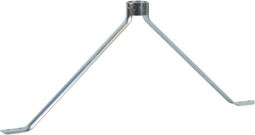 Betra Stokhouder - metaal - 3.3 x 45 x 19 cm - voor bezemstelen van 28 mm breed