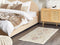 BETTIAH - Laagpolig vloerkleed - Beige - 80 x 150 cm - Katoen