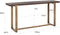 Richmond Interiors Wandtafel Cromford Mill (Brushed Gold)
