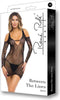 BETWEEN THE LINES DRESS BLACK, OS