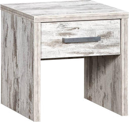 BEUK Nachtkastje Wouw Steigerhout