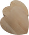 Beukenhouten Hart Borrelplank / Serveerplank / kaarsenplateau / Liefde 27 x 27 x 1,5 cm