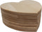 Beukenhouten Hart Borrelplank / Serveerplank / kaarsenplateau / Liefde 27 x 27 x 1,5 cm