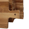 Beukenhouten Serveerplank / Borrelplank 31,5x16x2 cm