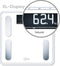 Beurer BF 400 Signature Line White Personenweegschaal - Lichaamsanalyse - Tot 200 kg - BMI/BMR/AMR - 31 x 31 cm - XL verlicht display - 10 Gebruikers - Veiligheidsglas - 5 Jaar garantie - Wit